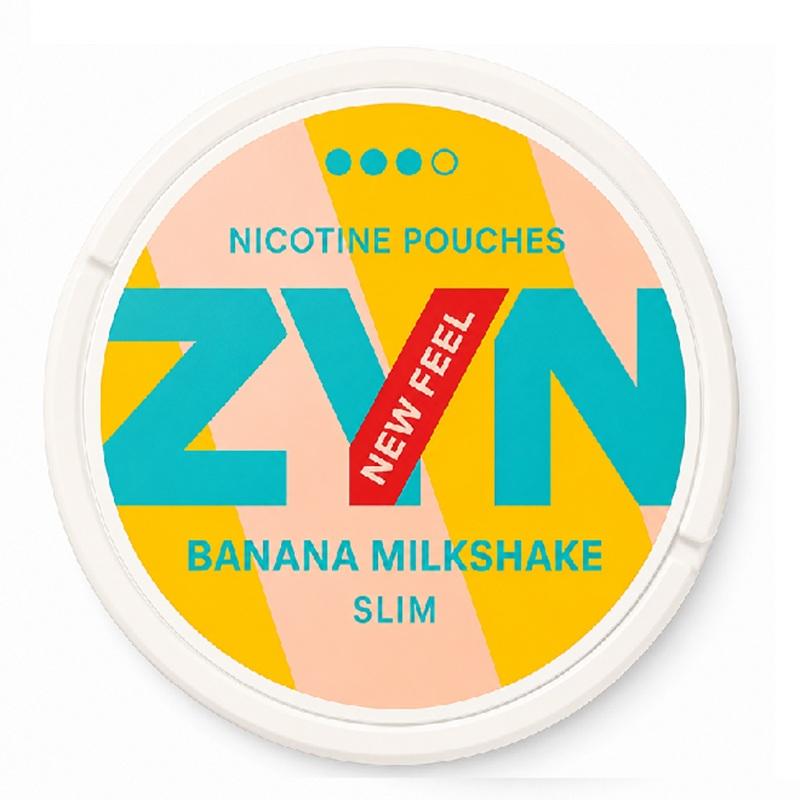 NICOTINE ZYN BANANA MILKSHALE SLIM 9MG