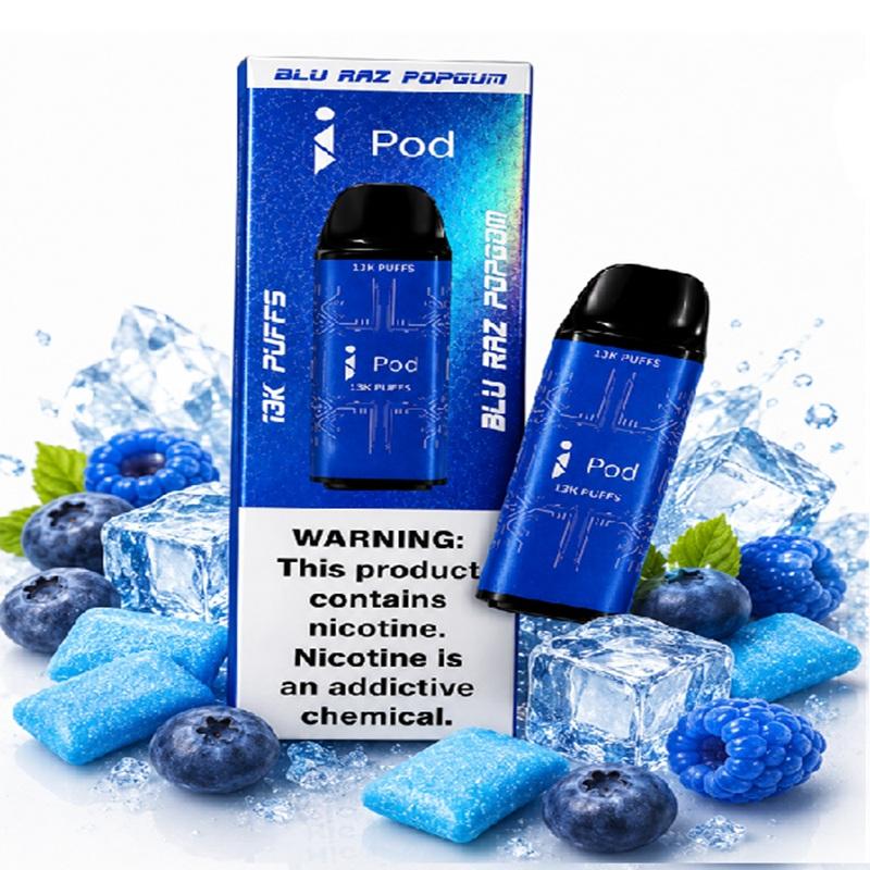 I POD 13K NEW BLU RAZ POPGUM