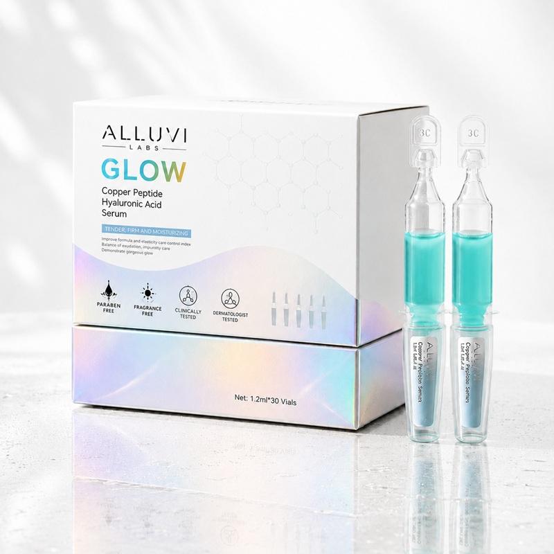 ALLUVI LABS COPPER PEPTIDE HYALURONIC ACID SERUM 30pcs