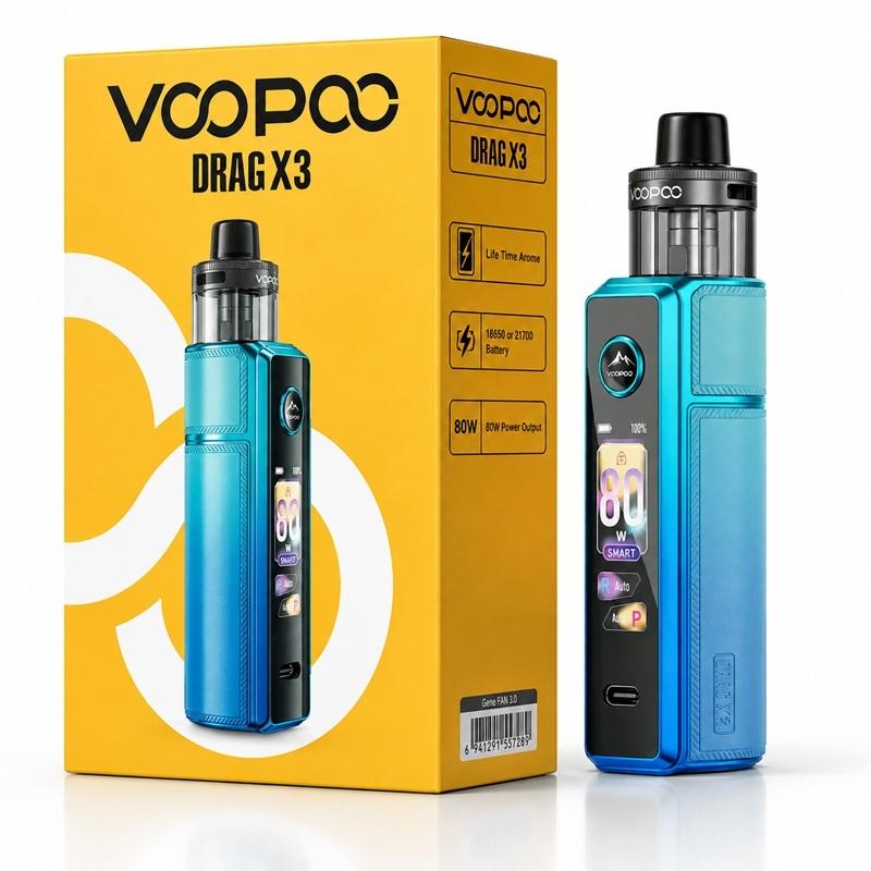 VOOPOO ARGUS DRAG X3 KIT SKY BLUE