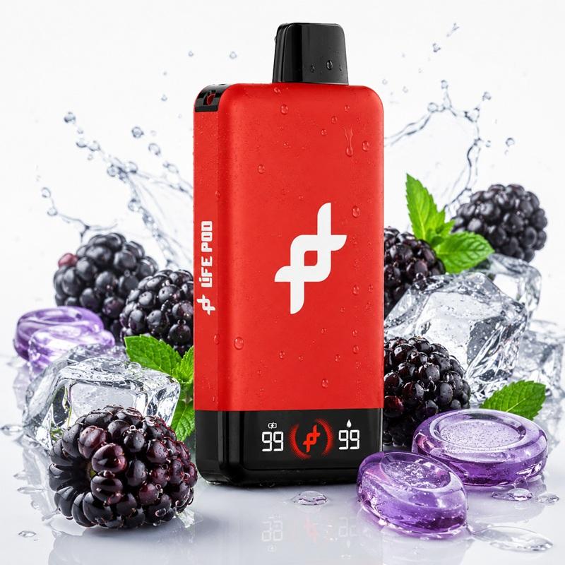 LIFE POD 30K FIT RED BLACKBERRY HULS