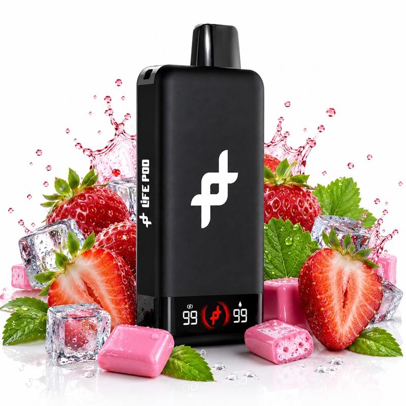LIFE POD 30K FIT BLACK STRAWBERRY HULS