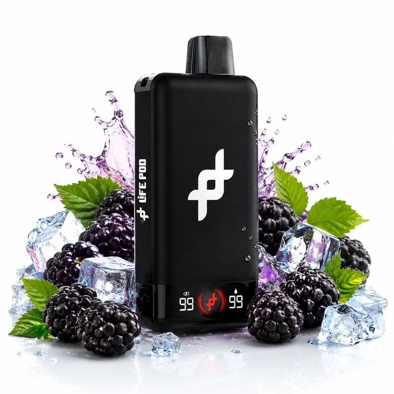 LIFE POD 30K FIT BLACK BLACKBERRY HULS