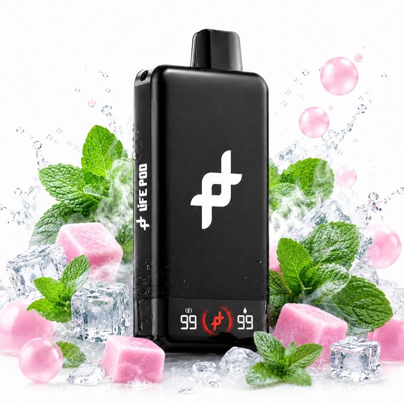LIFE POD 30K FIT BLACK MINT BUBBLEGUM