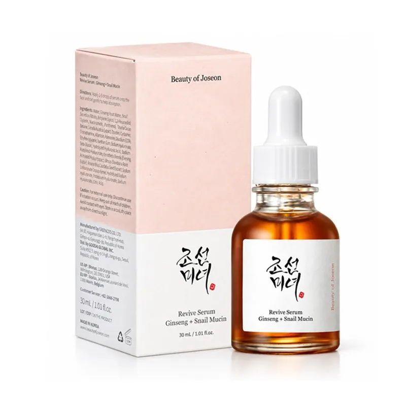 BEAUTY OF JOSEON REVIVE SERUM GINSENG SNAIL MUCIN 30ML