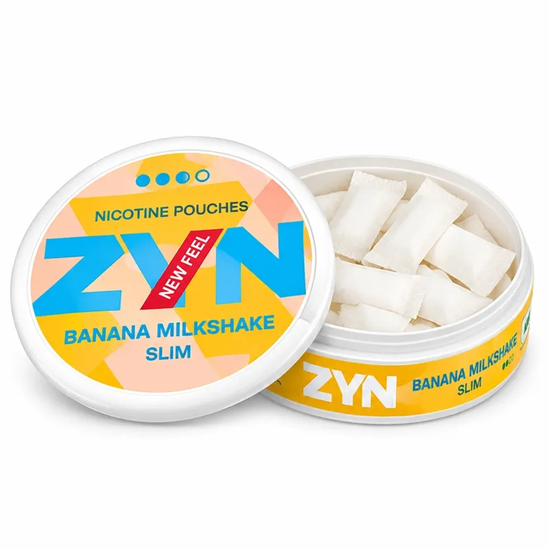 NICOTINE ZYN BANANA MILKSHAKE 15MG