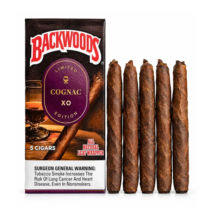 TABACCO BACKWOODS OX COGNAC 5 CIGARS