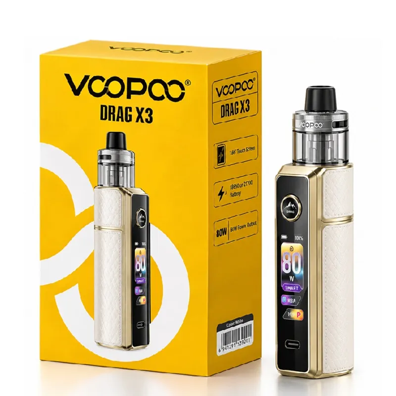 VOOPOO ARGUS DRAG X3 KIT CHAMPAGNE GOLDEN