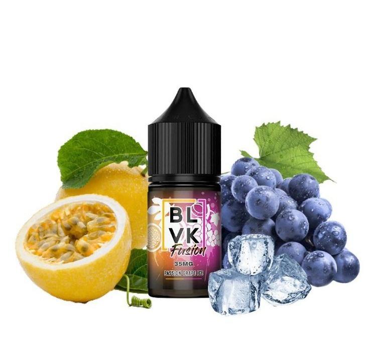 BLVK 30ML SALT FUSION PASSION GRAPE ICE 35MG