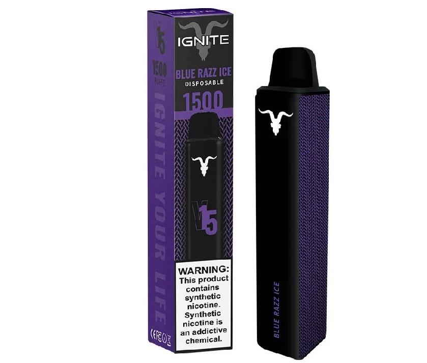 IGNITE V15 BLUE RAZZ ICE 50MG