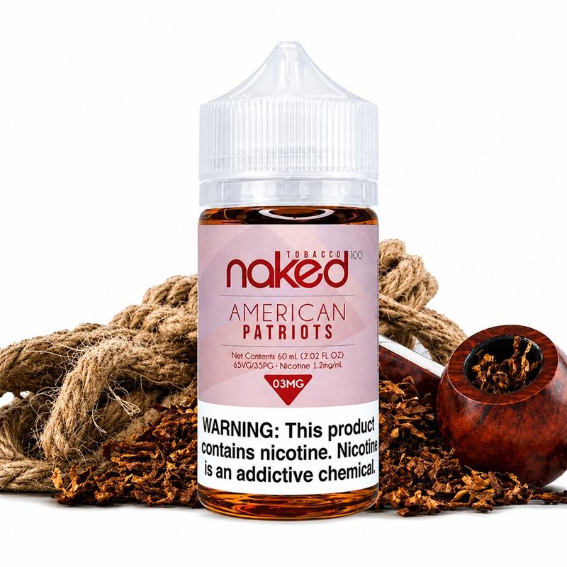 NAKED 60ML AMERICAN PATRIOTS 03MG