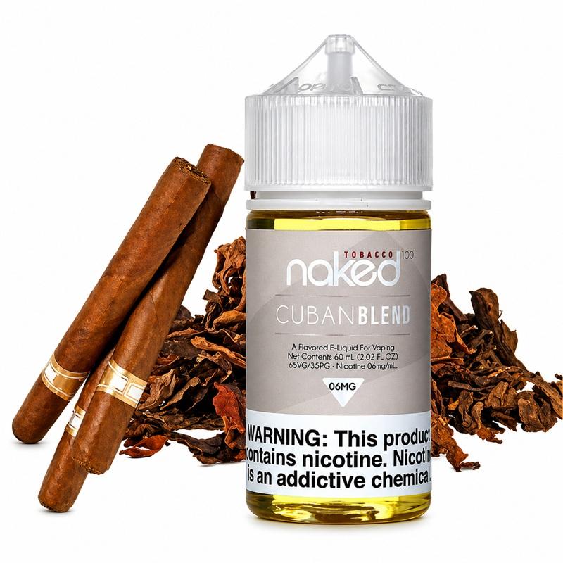 NAKED 60ML CUBAN BLEND 06MG