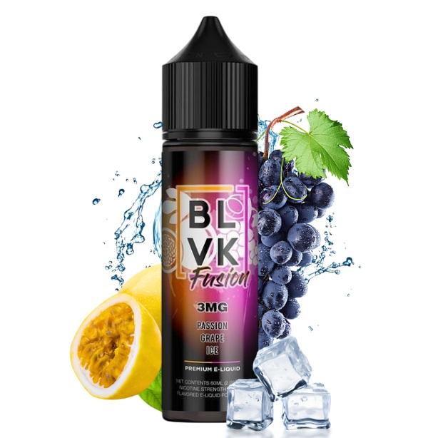BLVK 60ML UNI FUSION PASSION GRAPE ICE 03MG