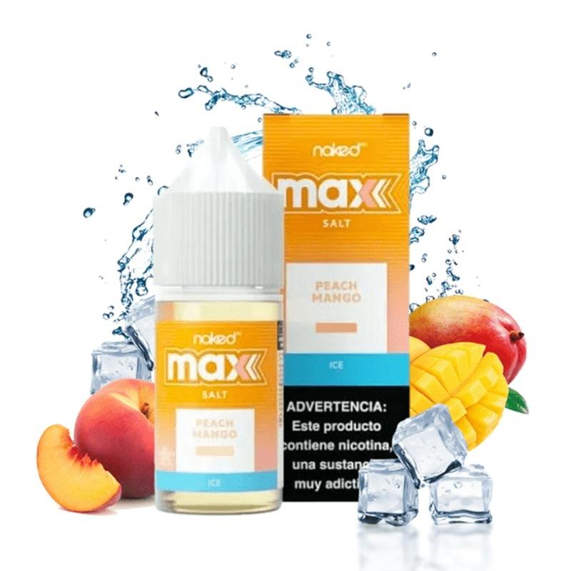 NAKED 30ML SALT MAX PEACH MANGO ICE 50MG