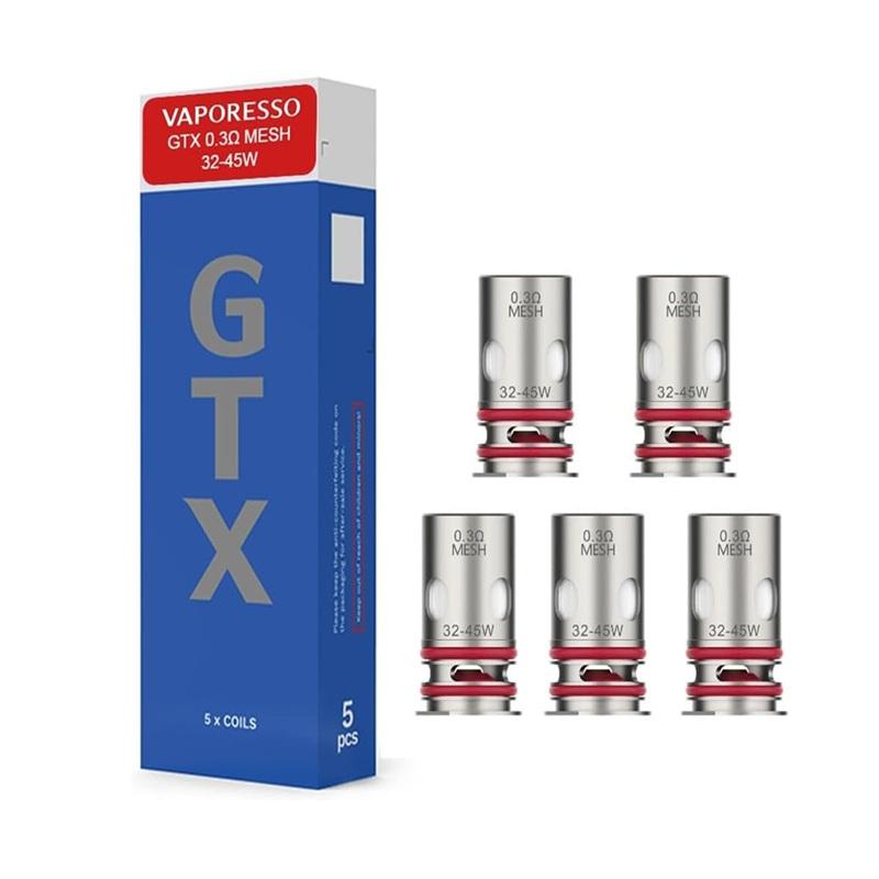 VAPORESSO FILTRO GTX MESHED 0.3 PM80 32-45W