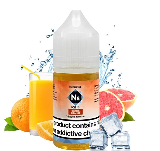 ELMT 30ML NS35 SUBZERO BLOOD ORENGE 35MG