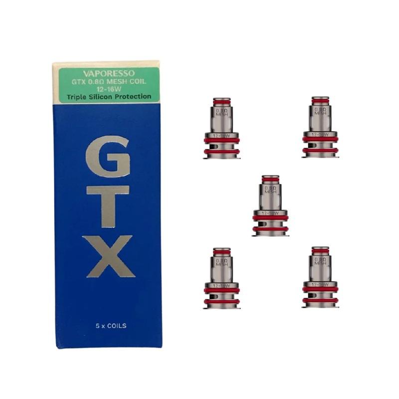 VAPORESSO FILTRO GTX MESHED 0.8 12-16W