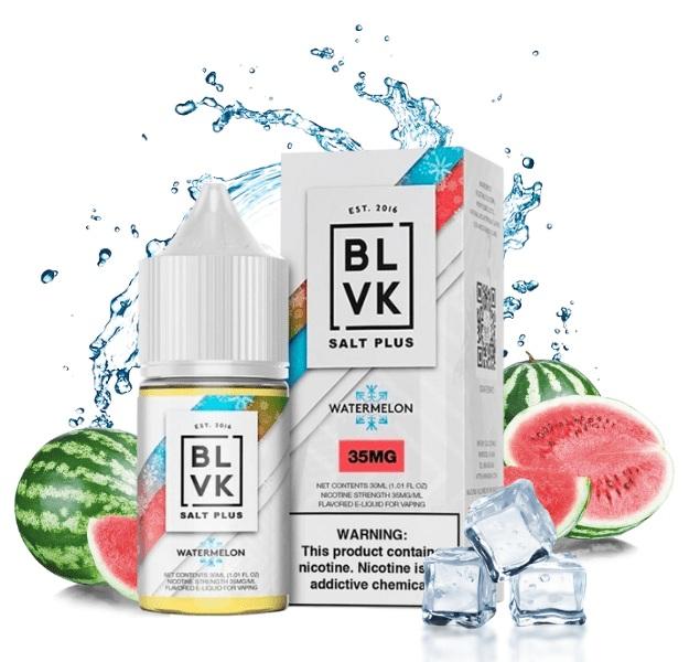BLVK 30ML SALT PLUS WATERMELON ICE 35MG