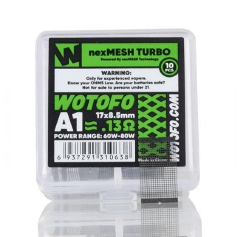 WOTOFO COIL MESH NEX TURBO A1 0.13 OHM