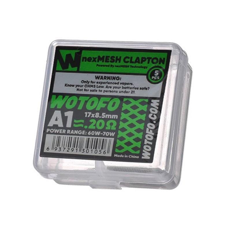 WOTOFO COIL MESH NEX CLAPTON A1 0.20 NI80